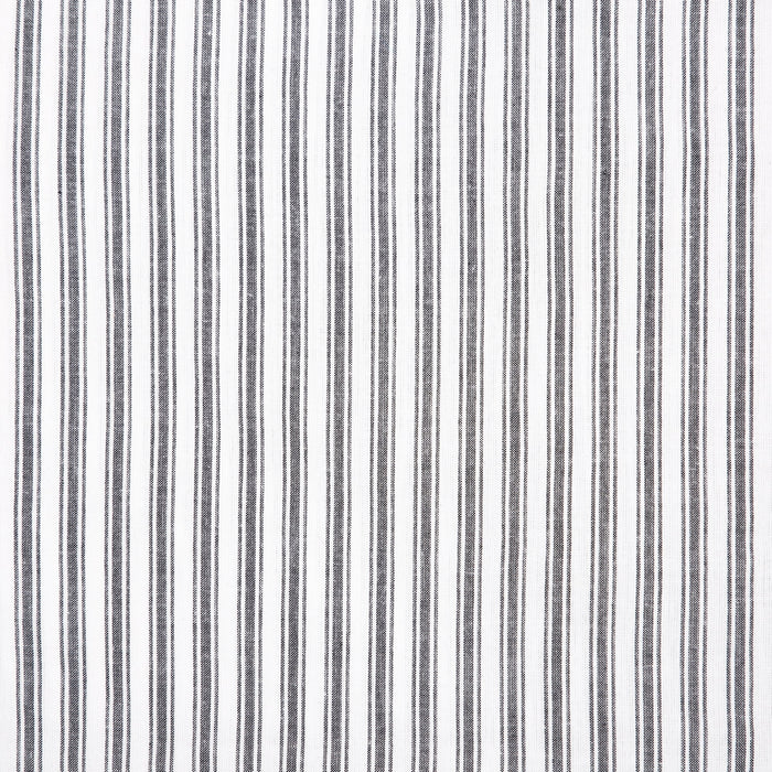 Sawyer Mill Black Ticking Stripe King Bed Skirt 78x80x16