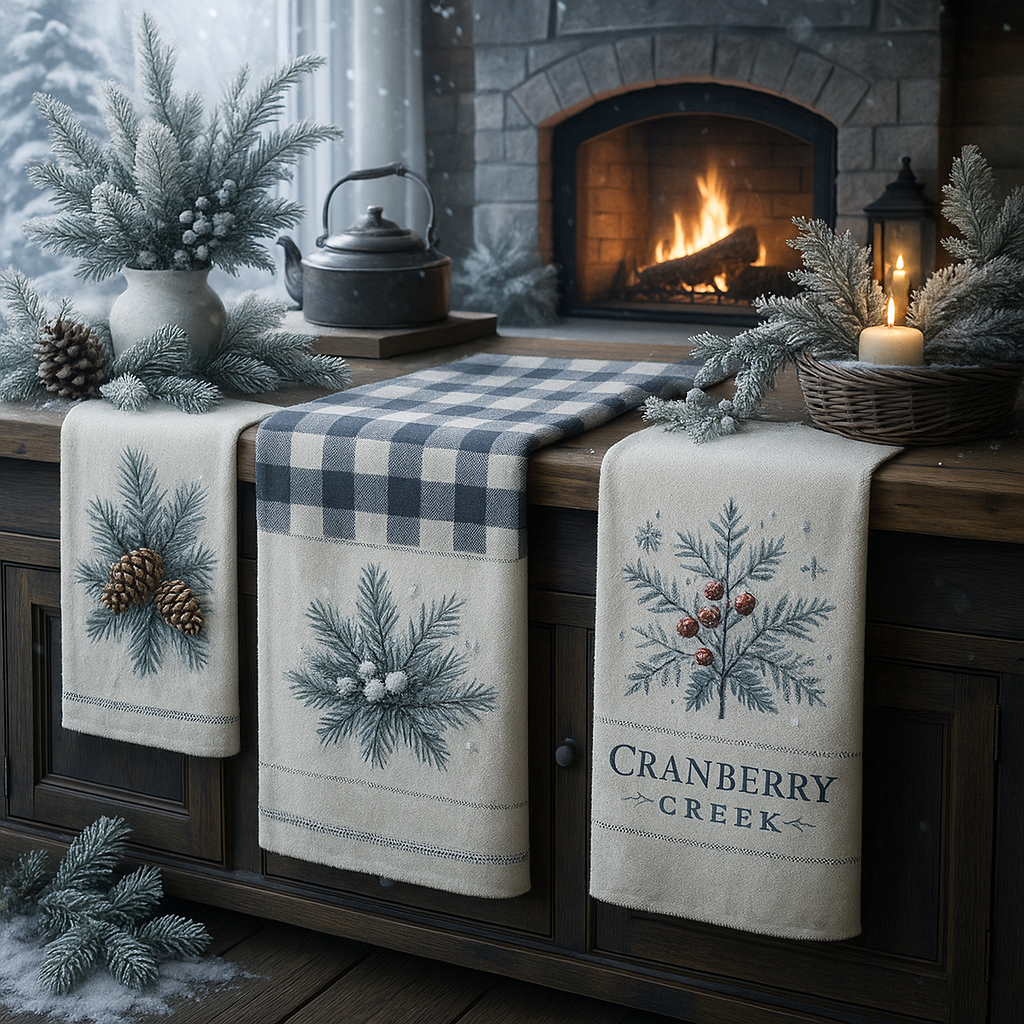 “Farmhouse Charm, One Towel at a Time”