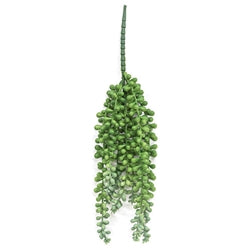 Dark Green String of Pearls Pick - 15.5"