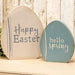 2/Set Happy Easter Wooden Egg Sitters