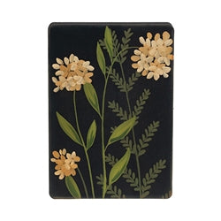 Flowers & Ferns Hanging Wood Plaque 3 Asstd.