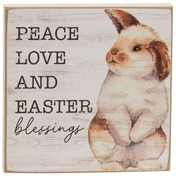 Bunny Love Square Block - 3 Asstd.