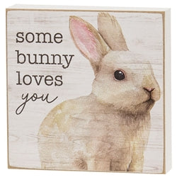 Bunny Love Square Block - 3 Asstd.