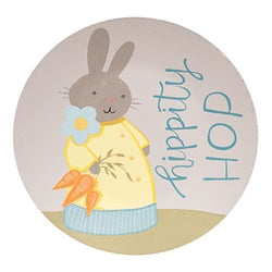 Hippity Hop Spring Bunny Plate - 2 Asstd.