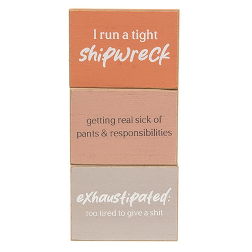 Tight Shipwreck Rectangle Block - 3 Asstd.