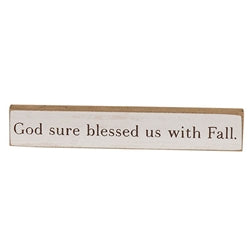 3/Set - Blessed Us With Fall Mini Sticks