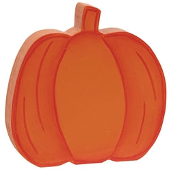 Fall Icon Chunky Wood Sitter - 3 Asstd.