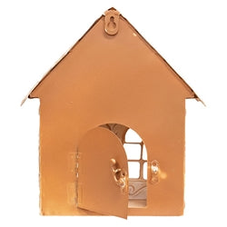 Metal Gingerbread House Luminary - 9.75"H