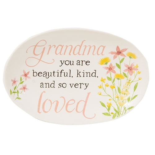Grandma You are Beautiful Resin Trinket Tray