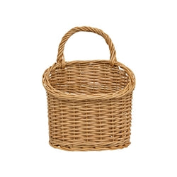 2/Set - Natural Willow Hanging Wall Baskets