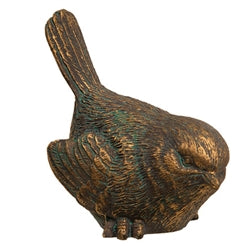 Mini Bronze Finish Resin Bird - 4 Asstd.